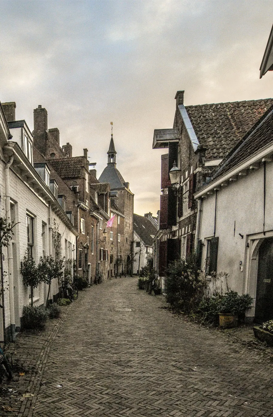 Een straat in Amersfoort, vlak bij de praktijk