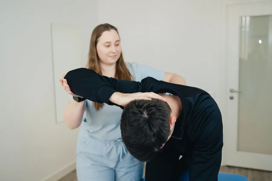 Een behandeling bij Fysio Eemkade