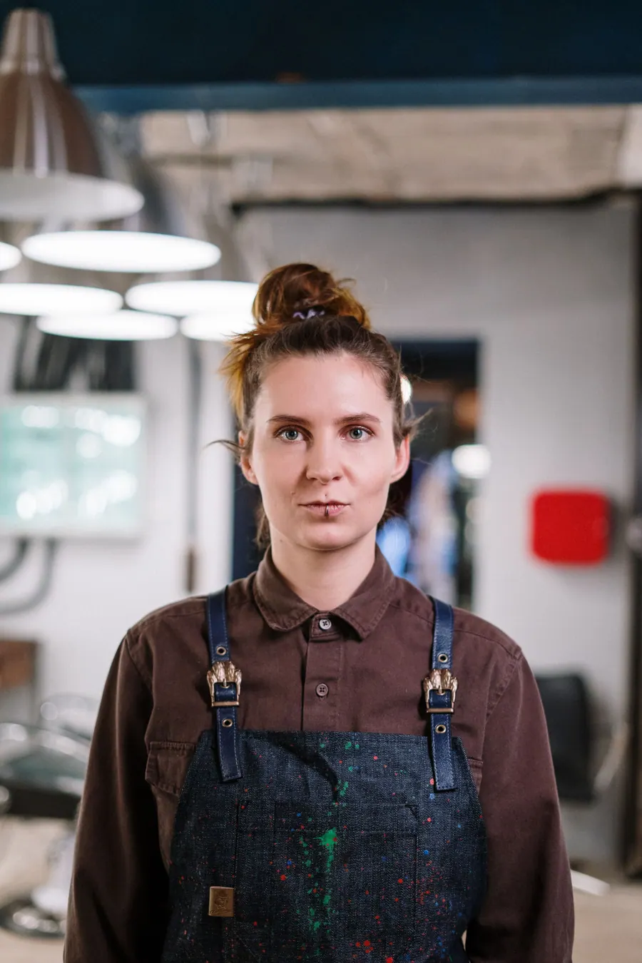 Noor, eigenaar van de salon